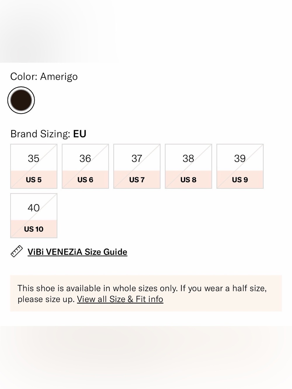 Vibi Venezia brown velvet Mary Jane flats - Picture 8 of 11